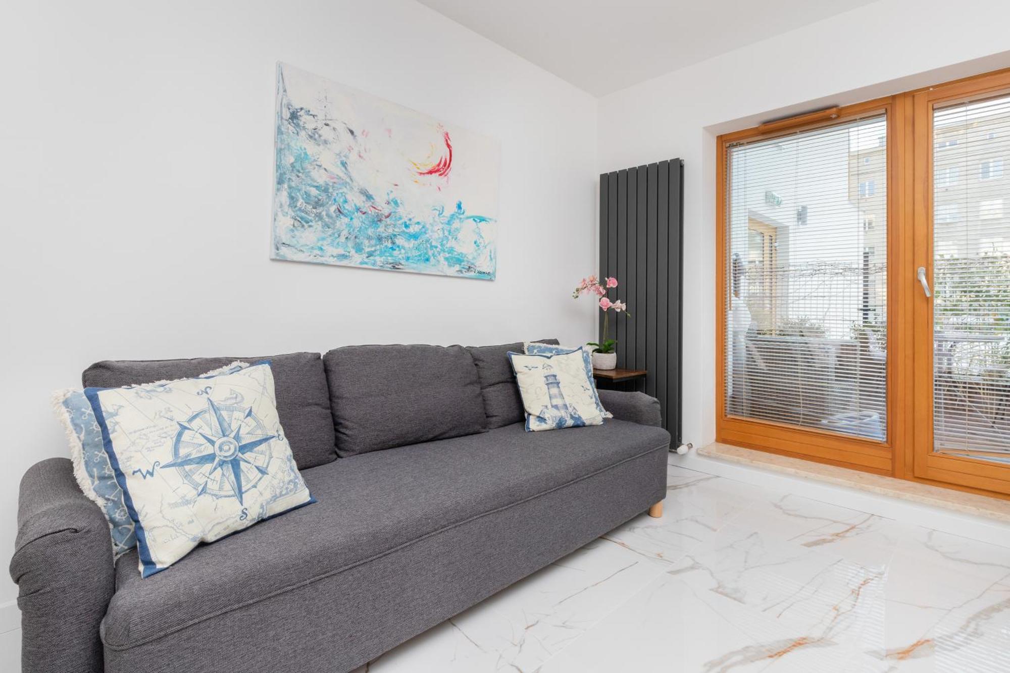 Batorego 7 Apartament With Terrace & Parking Downtown Gdynia By Renters Exterior foto