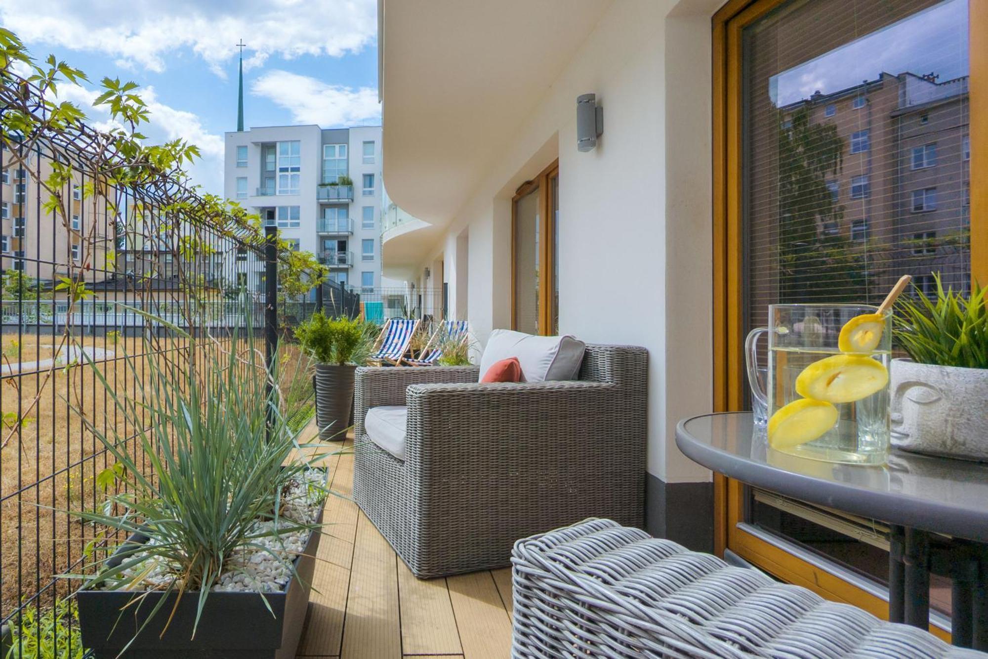 Batorego 7 Apartament With Terrace & Parking Downtown Gdynia By Renters Exterior foto